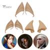 3 Pairs Rubber Elf Ears 10cm 12cm Role-Playing Decorative Ears Cosplay Fairy Pixie Soft Pointed Tips Anime Party Dress Up Costume Makeup Accessories