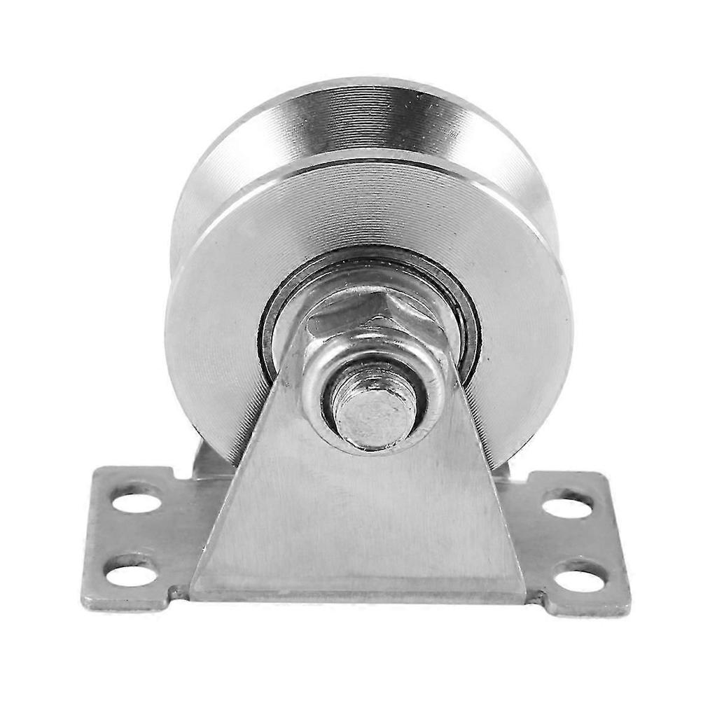 Stainless steel track wheel pulley