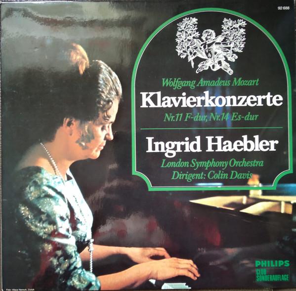 

LP Record WOLFGANG AMADEUS MOZART, INGRID HAE - Klavierkonzerte Nr. 11 F-dur, Nr. 1 92688 Philips 1971 Germany Classical Used