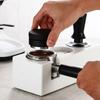 Nastavitelná výška Úložný držák na kávový tamper 51/53/58mm Stojan na kávový portafiltr Barista