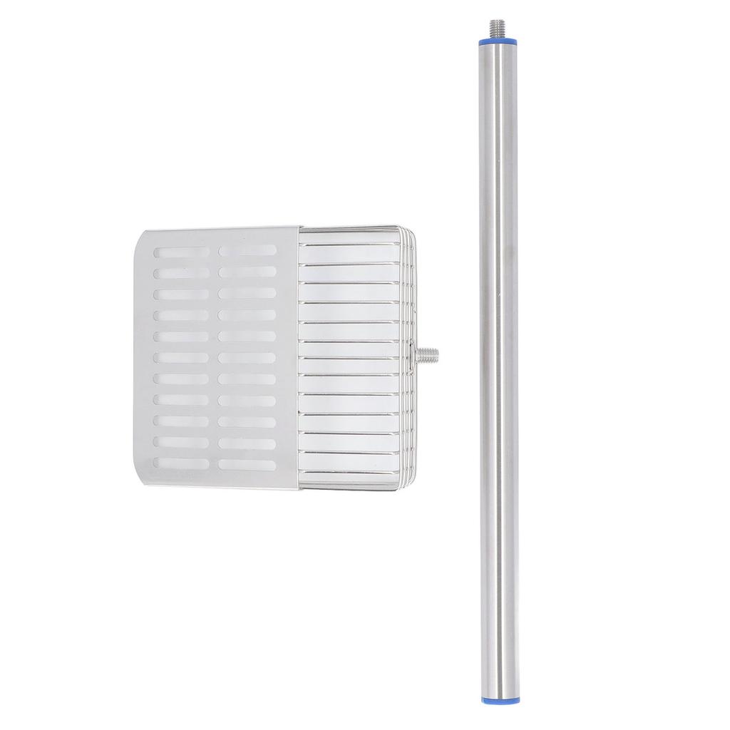   Handle Cat Litter Scoop Stainless Steel Kitty Poop Scooper Chicken Poop Sifter Shovel