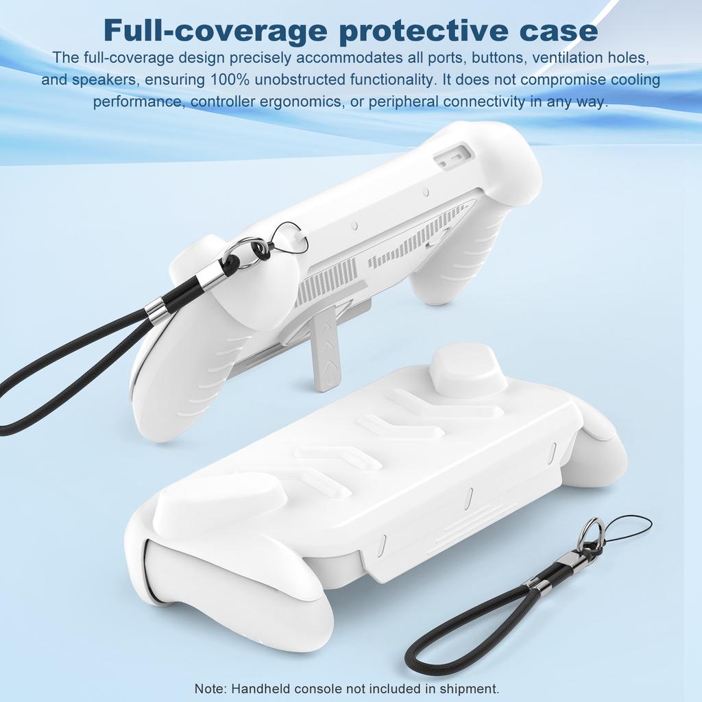 Protective Case for ROG XBOX Ally/ X Game Console Handheld Protective Case Full Coverage Cover with Top Cover & Adjustable Stand