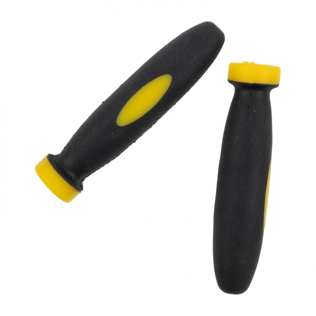 Easy Use Wood Files Handles Rubber Office Accessory