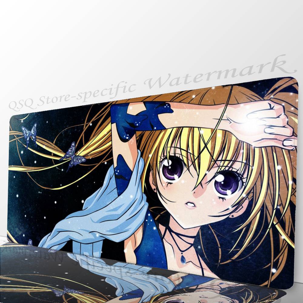 Hoshina Utau Animation S-shugo Chara Mousepad Mouse Mat Desk Mat With Pad Gaming Accessories Prime Gaming XXL Keyboard Pad Pad