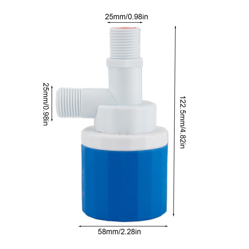 For 3/4" 1" Float Valve Automatic Tank Water Level Controller Precision Smart Auto Pipe Accessories For Home Pool Fountain
