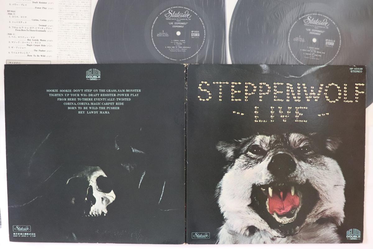 

LP Record STEPPENWOLF Live HP9443B STATESIDE 1970 Japan Rock Used