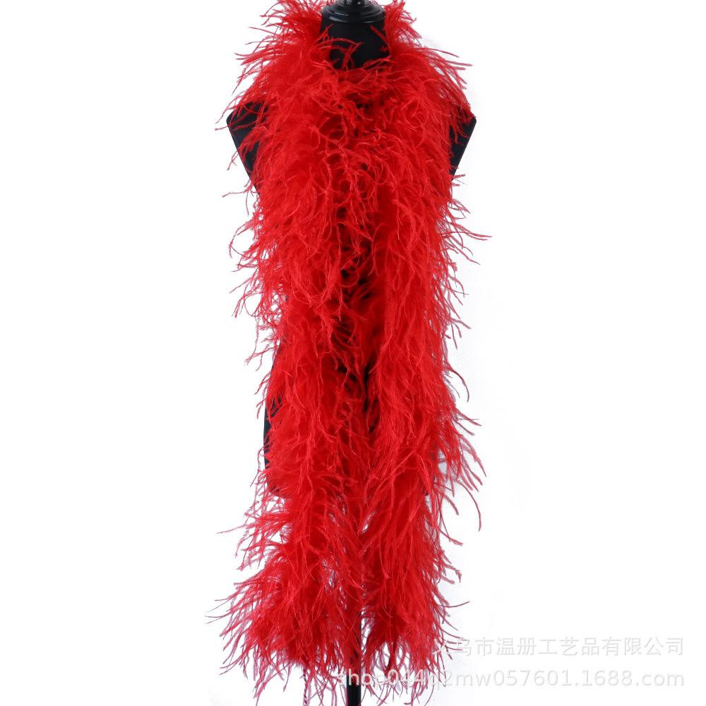 Feather Multi-Layer Can Be Ordered Ostrich Top Performance Dress Accessories Feather Scarf Clothing Accessories Handmade Design
