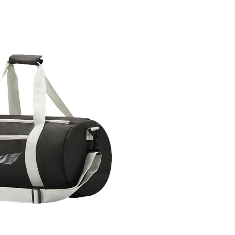 Li Ning EVA With Polyester Gym Bag Medium Unisex Gray/White Color LNBT756-1