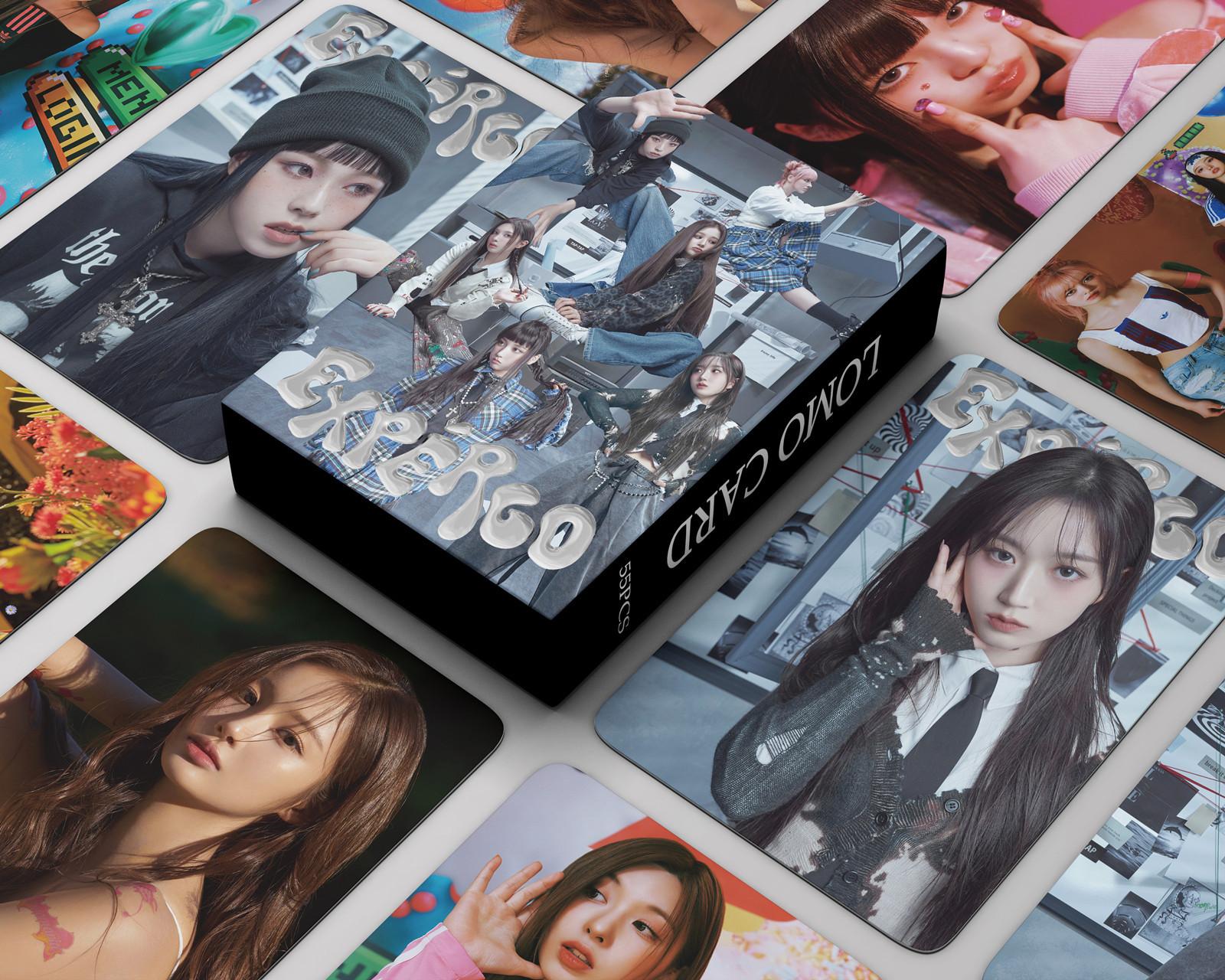 

kpop NMIXX Почтовая карточка 55 штук