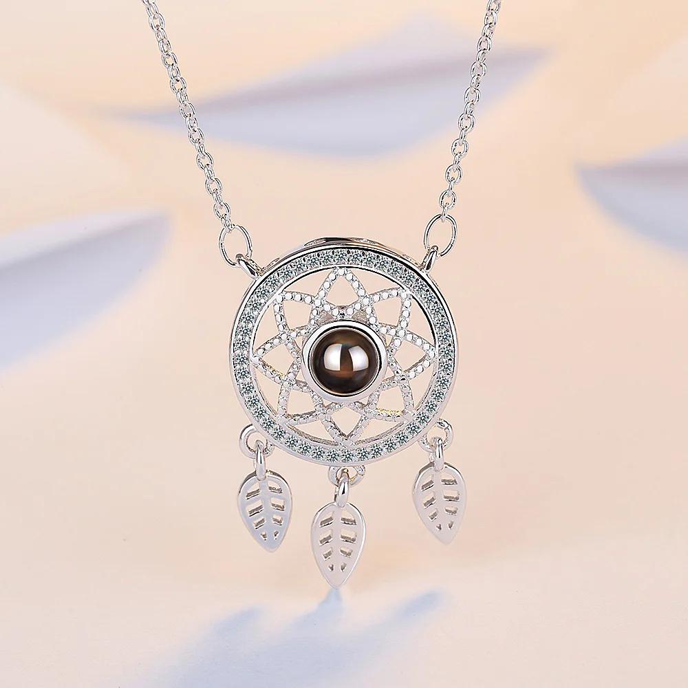 

S925 стерлингового серебра с покрытием из 18-каратного розового золота с обсидианом, ожерелье с подвеской для женщин, роскошные ювелирные изделия, бесплатная доставка 45cm