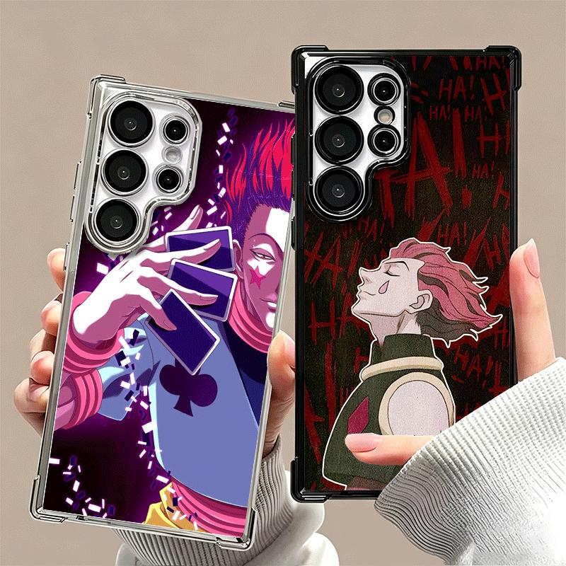 Hunter X-Hunters Hisoka Soft Phone Case For Samsung Galaxy S26 Ultra S25 Edge S24 FE S23 Plus S22 S21 + S20 Plating Anti-Fall Fu