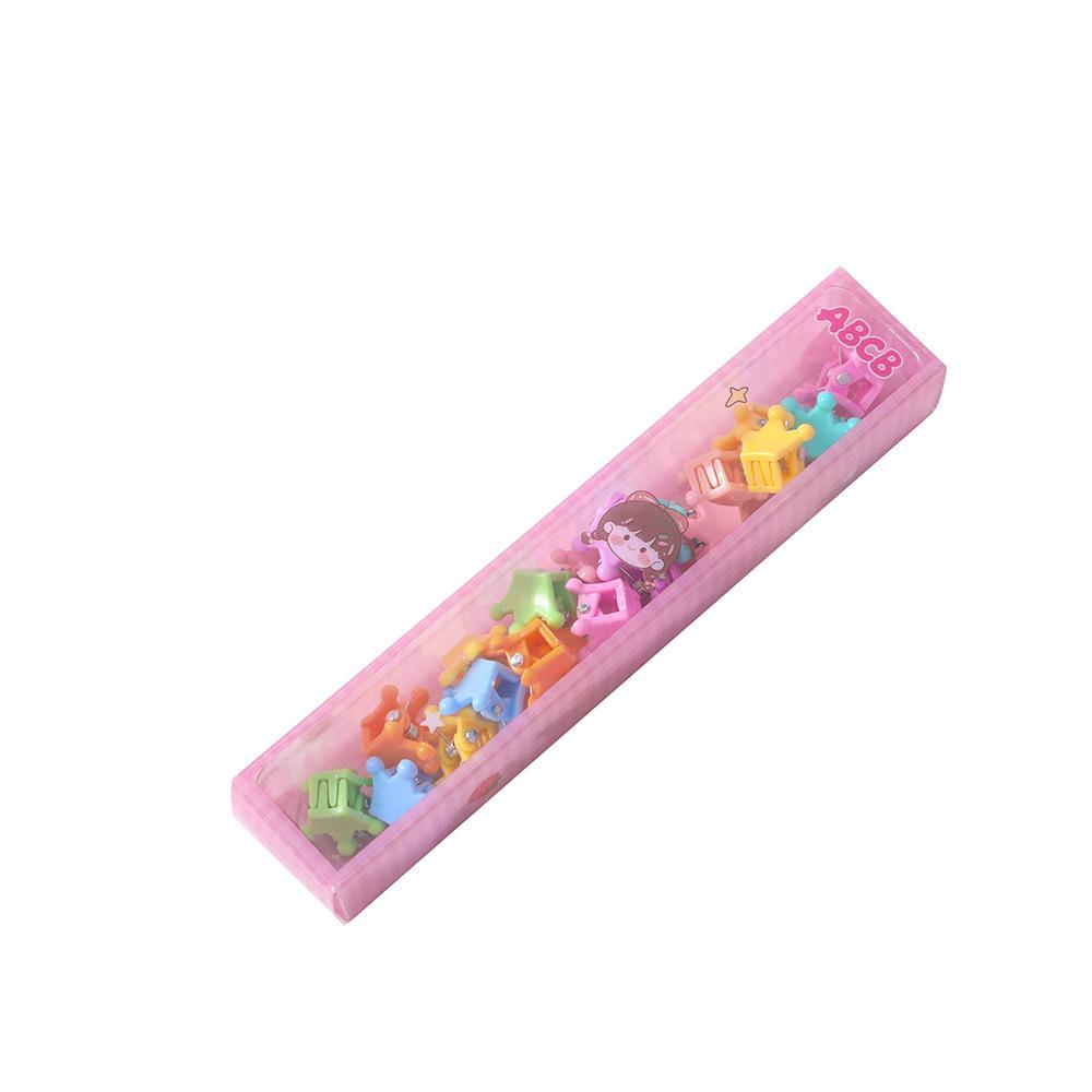 Boxed Kids' Hair Clips-Cute Versatile Dopamine Color Hair Accessories,Durable & Gentle on Toddlers' Hair,Perfect for Daily Wear