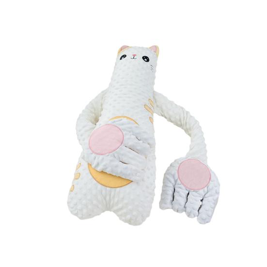 Baby Beruhigendes Handflächenkissen zum Schlafen Anti-Schreck Umarmendes Stofftier mit Weicher Rückprallfüllung