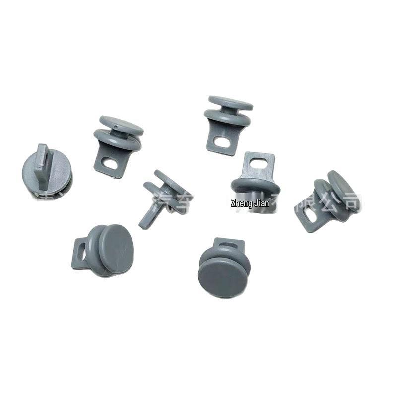 Shaanxi Heavy-Duty Truck Delong 3000 Curtain Pulley Track Hook. Clear Plastic