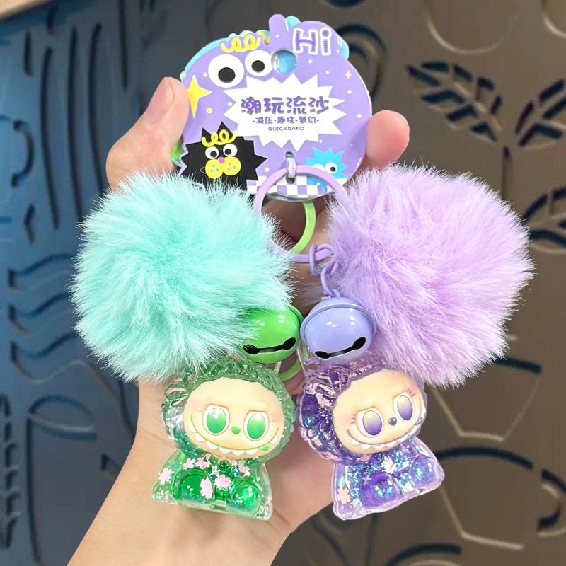Creative Acrylic Oil Burst, Step By Step Keychain Bag Pendant Stall Claw Machine Small Commodity Gifts
