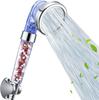New Shower Bath Head Adjustable 3 Mode High Pressure Stone Stream Handheld Shower Head With Negative Ion Activated Ceramic Balls