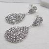 Stylish and Beautiful Jewelry Earrings Rhinestone Claw Chain Drop Women's Earrings