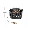 Portable Windproof Gas Cassette Stove Kit