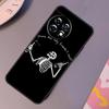 Aesthetic Skeleton Skull Case For OnePlus 12 11 9 10 Pro 9RT 10T 10R 12R OnePlus Nord CE 2 3 Lite 2T N10 N20 Cover