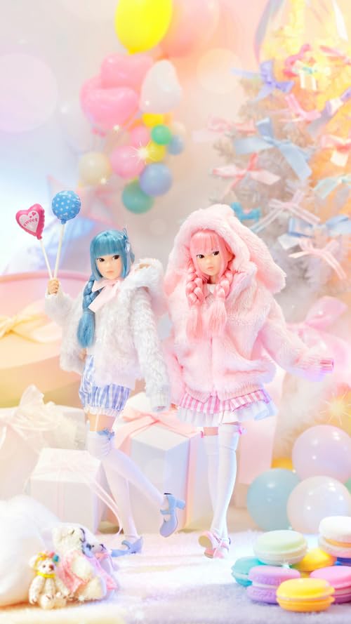 Momoko DOLL Babychitch Idol Blå PVC-dukke