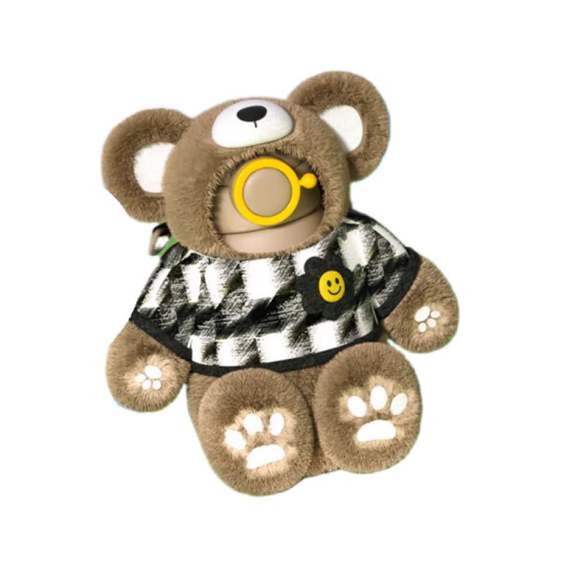 FUGUANG Pop-up Lid Straw Thermos Cup