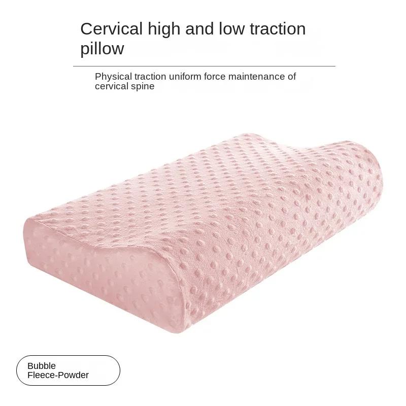 Polštář z paměťové pěny pro dospělé, paměťový polštář, vlnový polštář na krk pro studenty, jeden pomalu se odrážející polštář, jádro továrny