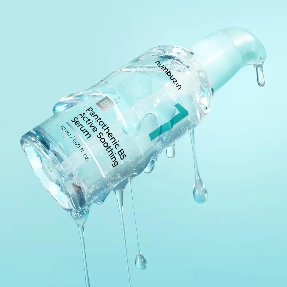 NUMBUZIN No.1 Pantothenic Acid Active-Up Soothing Serum Sebum Control 50ml x2 Refill Set