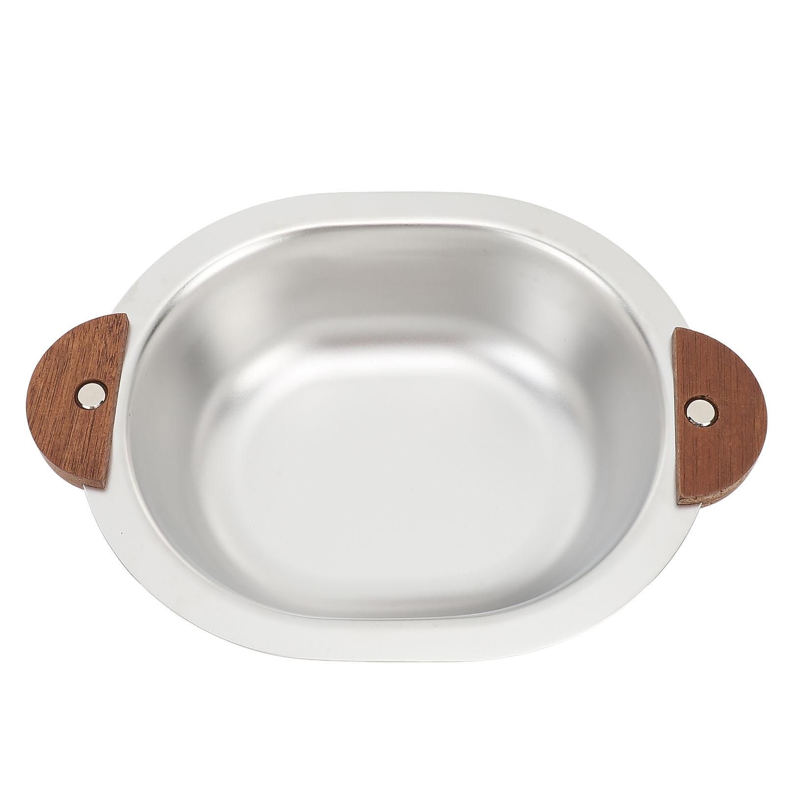 

Детская миска для риса, многофункциональная безопасная сервировочная миска из нержавеющей стали 304 с ушами Type 1