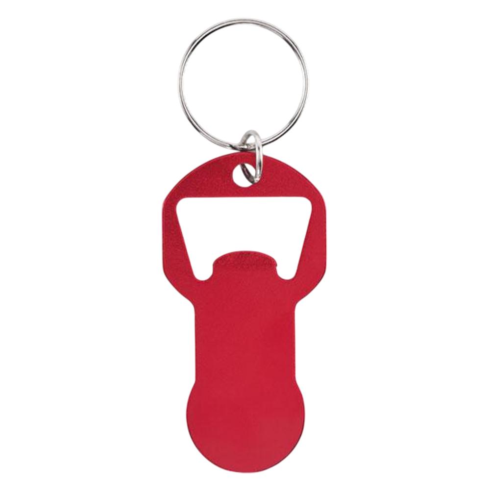 MidOcean Clave Recycled Aluminium Bottle Opener Keyring