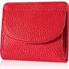 Women's Mini Wallet, Bifold, Compact, Leather, Small, Lightweight, Large Capacity, Thin Leather, Card Case, RFID, Skimming Protection, Box-Shaped