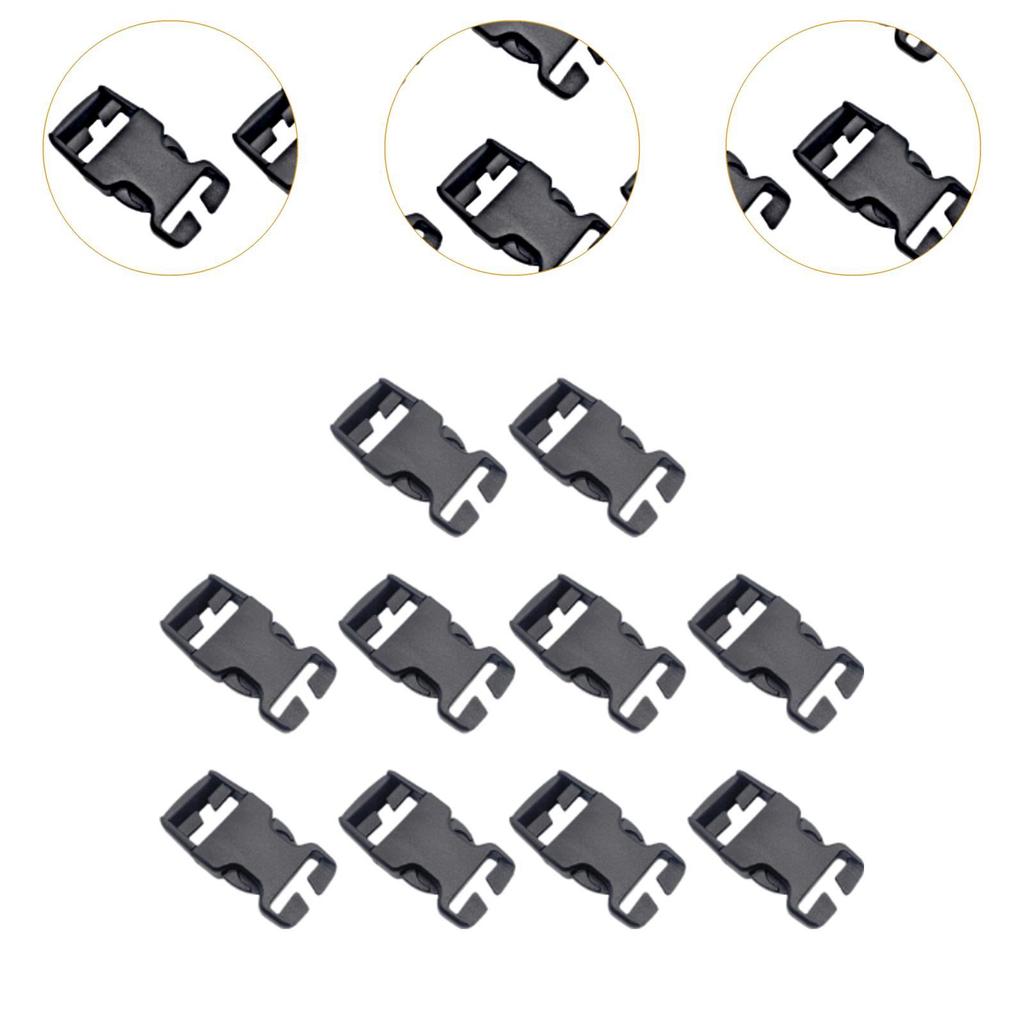 10x Quick Release Buckles No Sewing Required Buckles Accessories Heavy Duty Easy