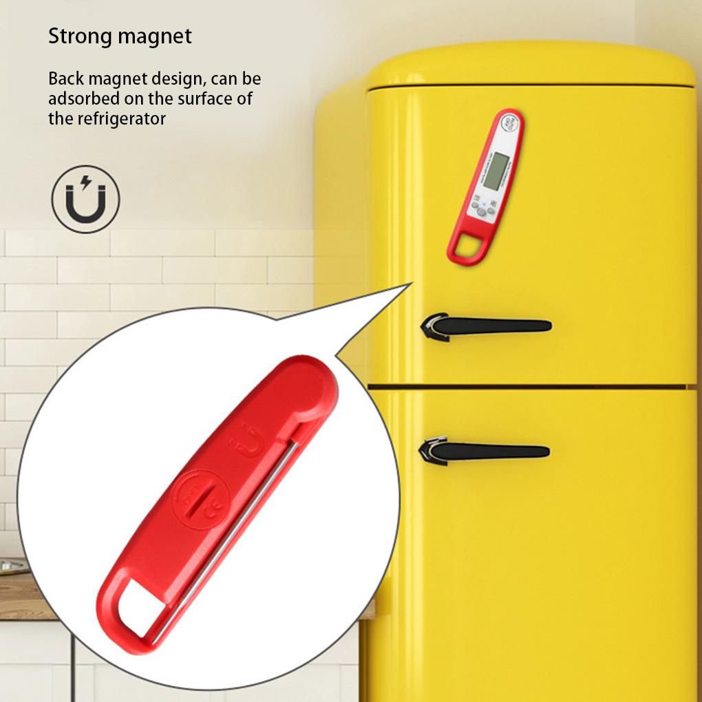 Stainless Steel Cooking Thermometer Coffee Meat Digital Food Temperature Gauge Oil Frying Gadget Bakery Kitchen Accessories