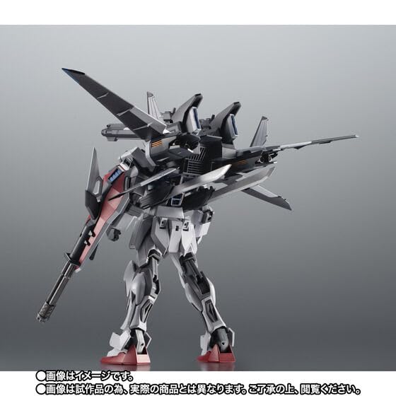 ROBOT Spirits <SIDE MS> GAT-X105 Strike Gundam (Regenerated) + I.W.S.P. Ver. A.N.I.M.E. Approximately 125mm PVC & ABS Painted Movable Figure
