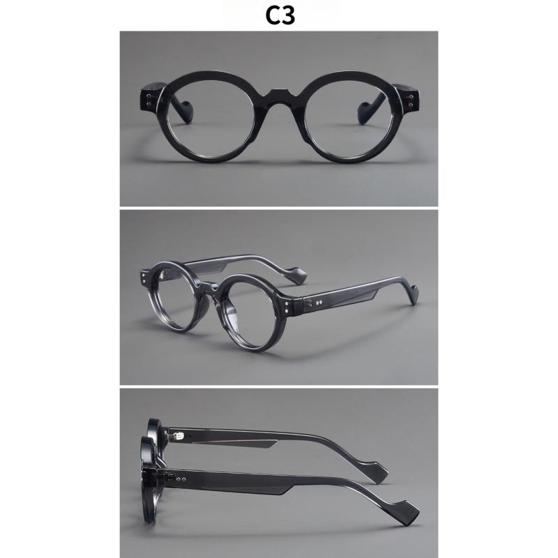 Ladies' Glasses, Light Retro Round Glasses for Men and Women