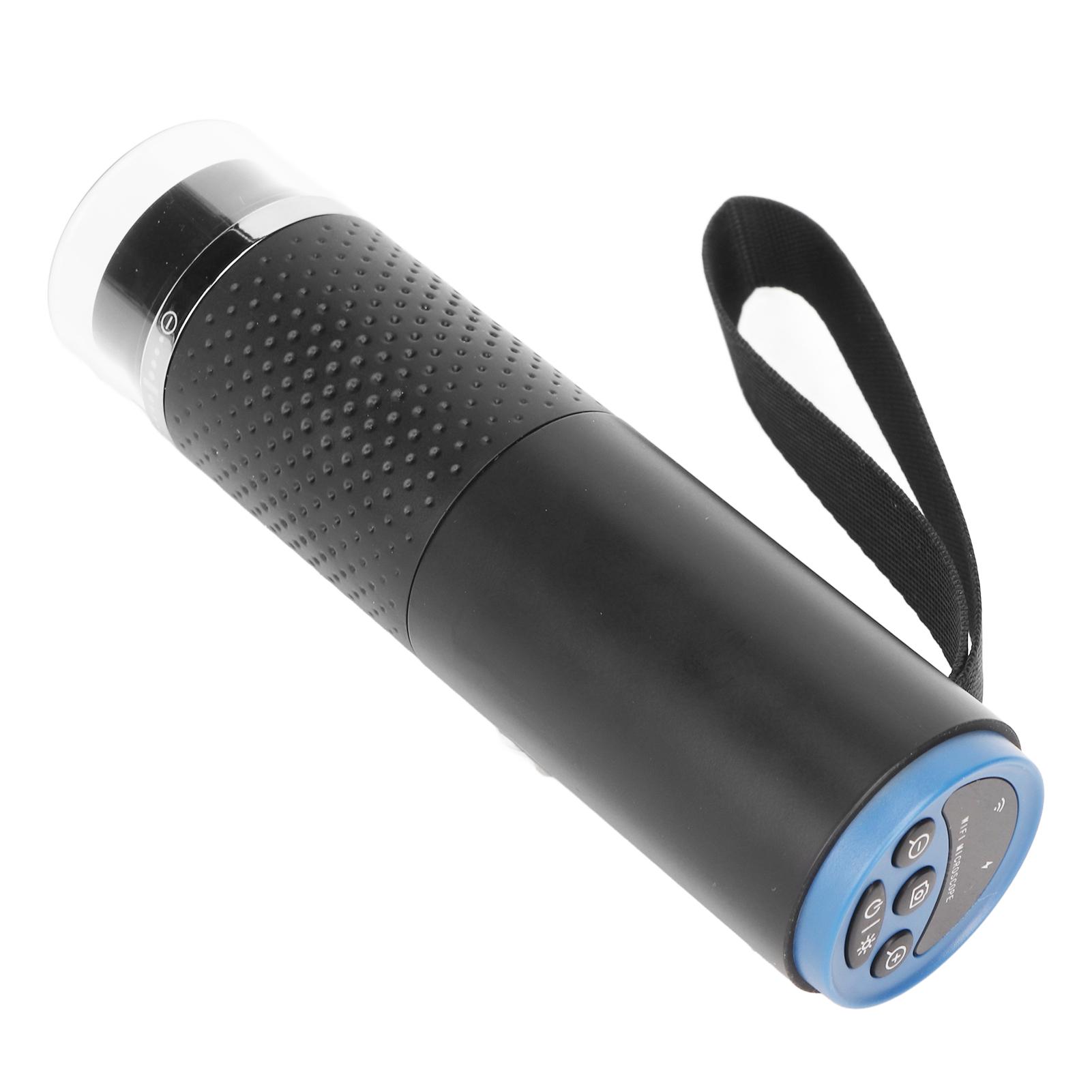 

Цифровой микроскоп с увеличением 50X‑1000X, 2 миллиона пикселей HD, портативный WiFi USB-микроскоп для чёрный