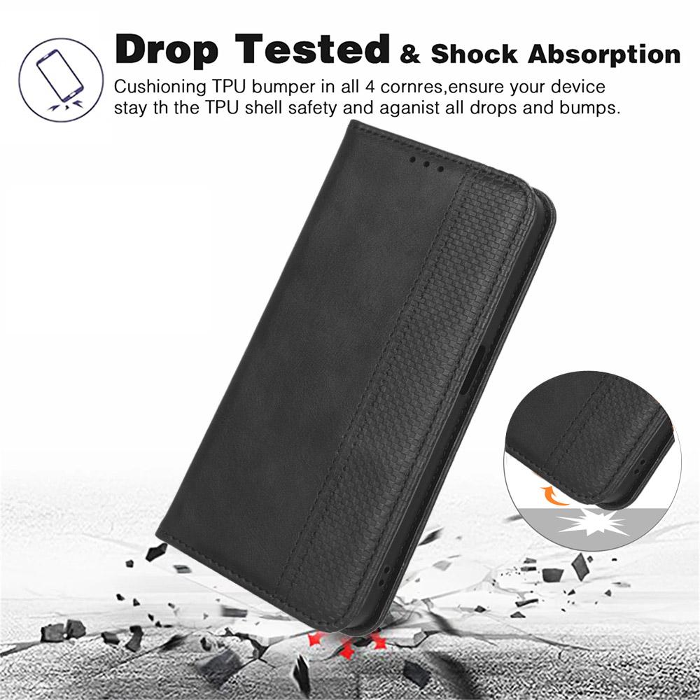 Flip Cover for Cubot X100 PU Leather Full-Body Protection [RFID Blocking] Phone Cases Wallet Cover