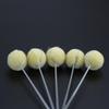 50pcs Wool Balls Painting Brush Assisted Dyeing Leather Dauber Wool Dyeing Brush Sponge Paint Brush