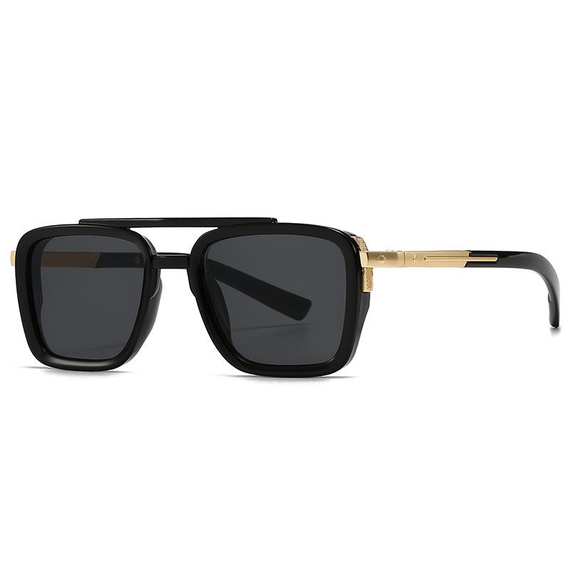 Vintage Pilot Square Sunglasses Women For Men Luxury Brand Designer Sun Glasses Punk Popular Outdoor Driving Eye Glasses Uv400