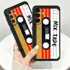 Stripe Vintage Cassette Phone Cover Case for Samsung Galaxy A57 A23 A05 A37 A25 A16 A73 A51 A15 A55 A06 A13 A41 A50 A52 A36 A53