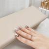 Space-saving Nail Arm Rest Cushion Wooden Base Nail Art Stand Beveled Hand Pillow  Nail Accessories