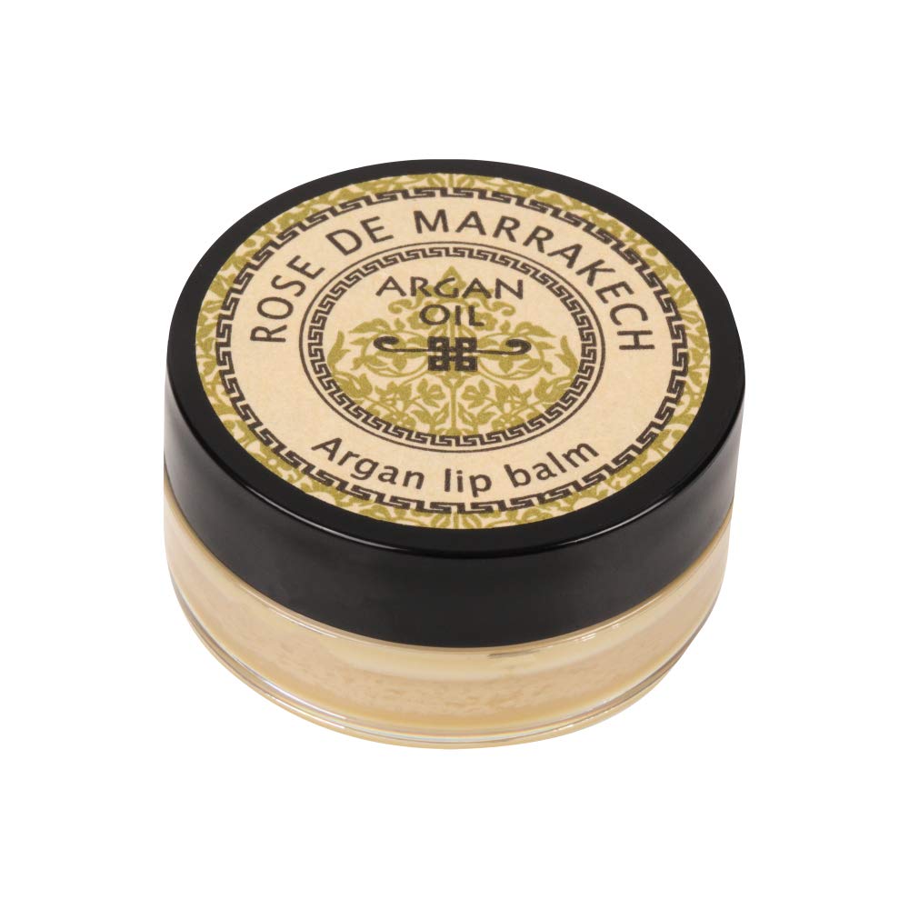 

ROSE DE MARRAKECH Argan Lip Balm 10g Lip Balm Damask Rose Scent 10g (x 1)