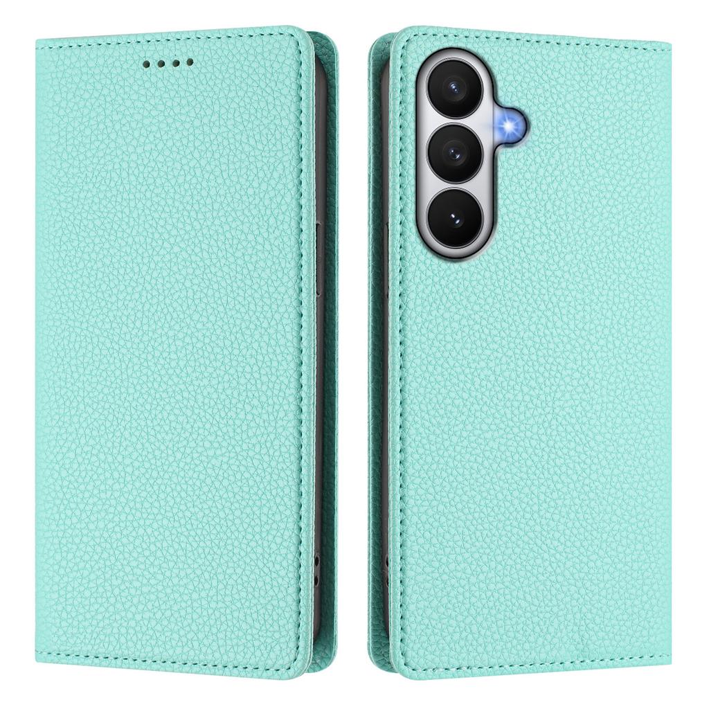 For Samsung Galaxy S26/S26 Pro Wallet Case RFID Blocking Litchi Texture Leather Mobile Cover