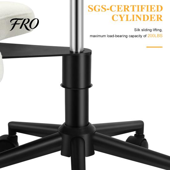 Computer Office Special-shaped Meditation Yoga Chair, Chair with Back Support, Cross Legged Wheels, Criss Desk Kneeling for Home Yoga, Adjustable
