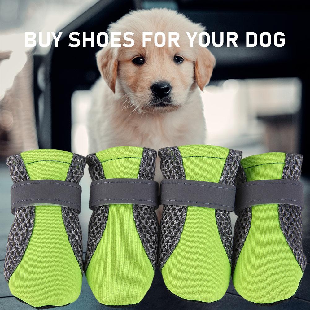 Non-Slip Dog Shoes Puppy Waterproof Sneakers Pet Casual Sport Booties Supplies