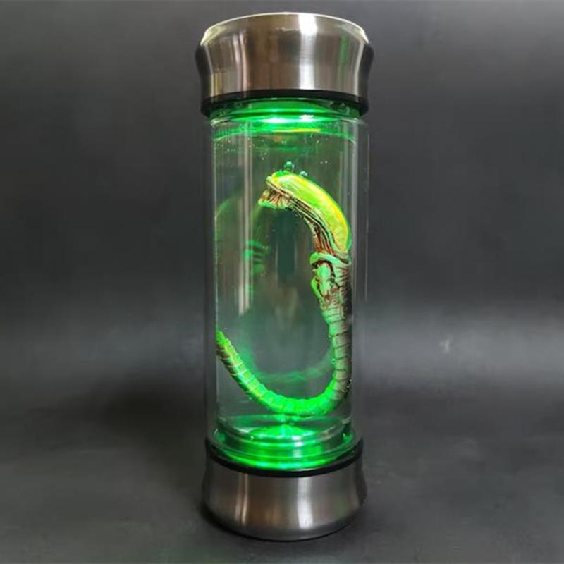 Mimozemský Facehugger Embryo Sklenice Xenomorph Vzorek - Filmová Rekvizita Replika Domácí Dekorace Stolní Řemesla Socha Dekorace