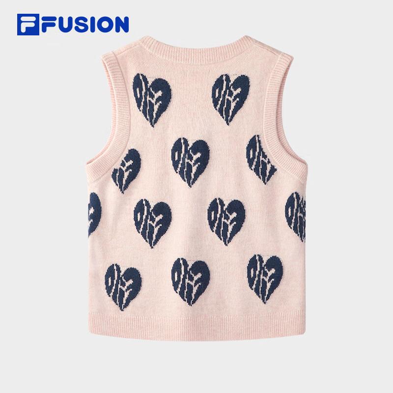 FILA FUSION Unisex Autumn 2025 Loose Knit Sweater Vest