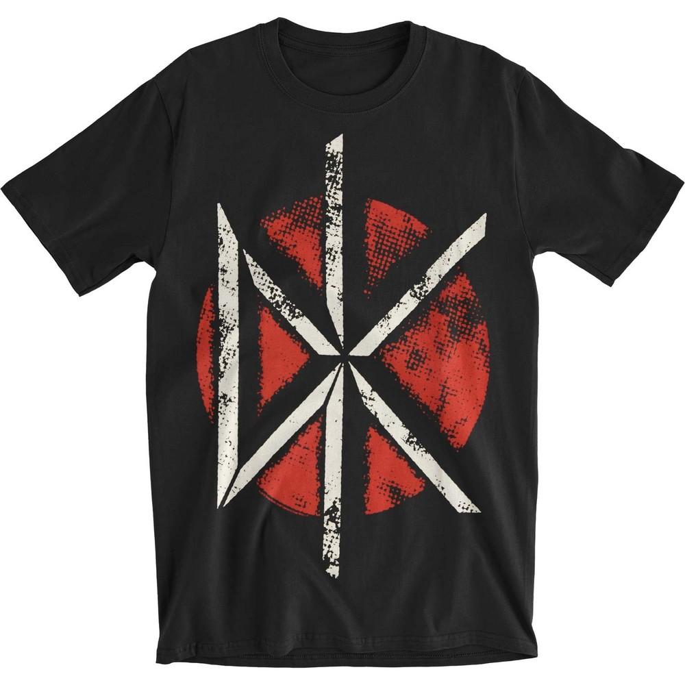 Dead Kennedys Vintage Logo Slim Fit T-shirt Large Grey Unisex T-Shirt S