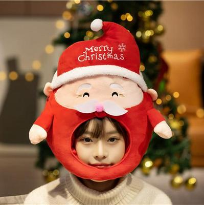 Santa Claus Headgear Plush Toy Photo Prop