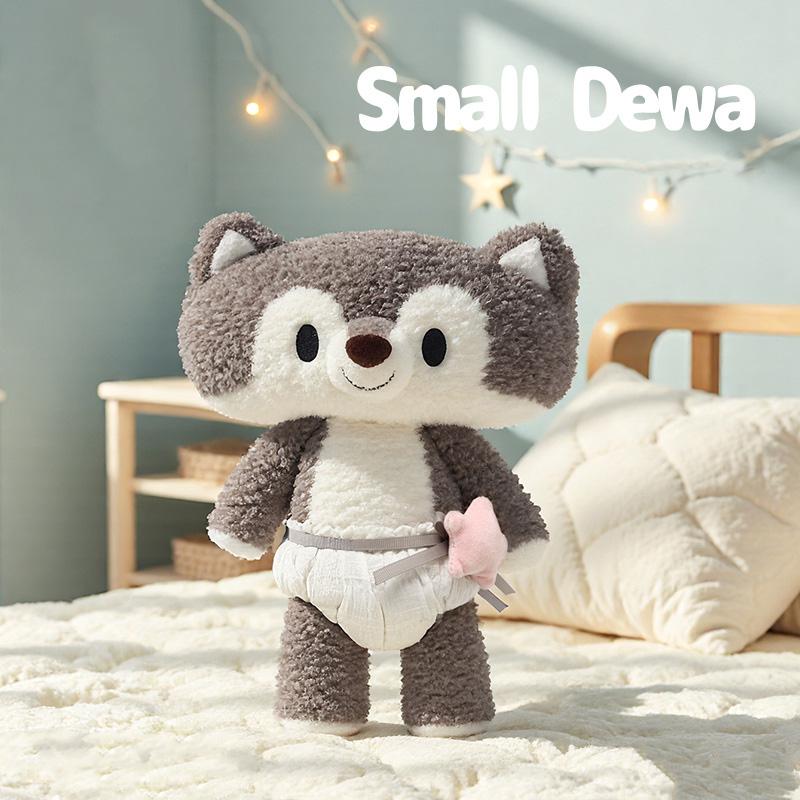 

Soft Wolf Plush Doll Lovely Cute Fairy Tale Animal Plush Toys Pillow Warm Cuddly Children Birthday Gift Animal Home Gift Getaway 28cm