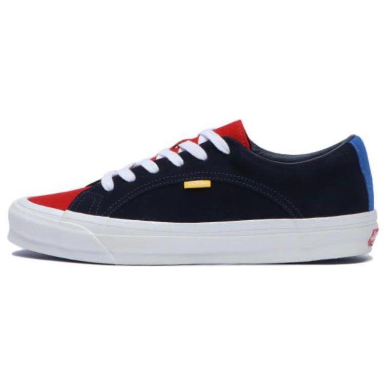 Кроссовки Vans Lampin OG LX Унисекс Низкие Черно-Красные VN0A7Q4UY9T 42